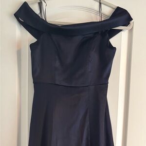 Elegant Navy Blue Womens Dress